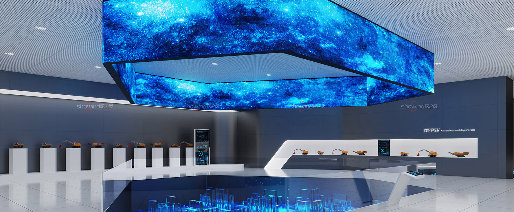 三一重裝集團(tuán)展廳