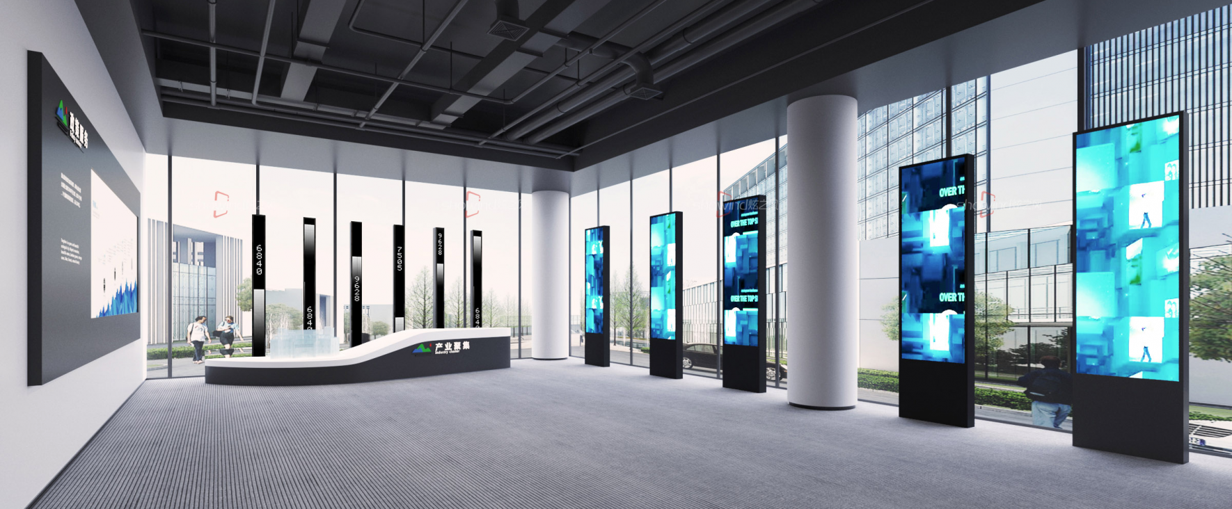 通山南林產業(yè)園展館