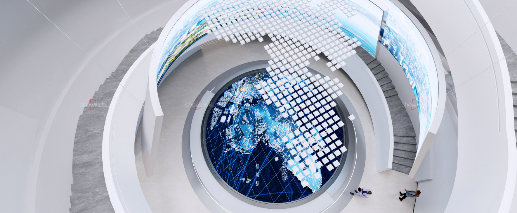 青島綜合立體交通產業(yè)園展廳