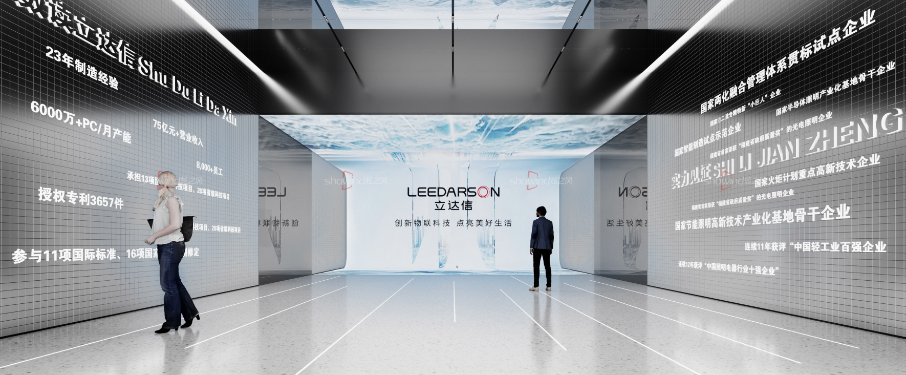 立達(dá)信智慧物聯(lián)展廳