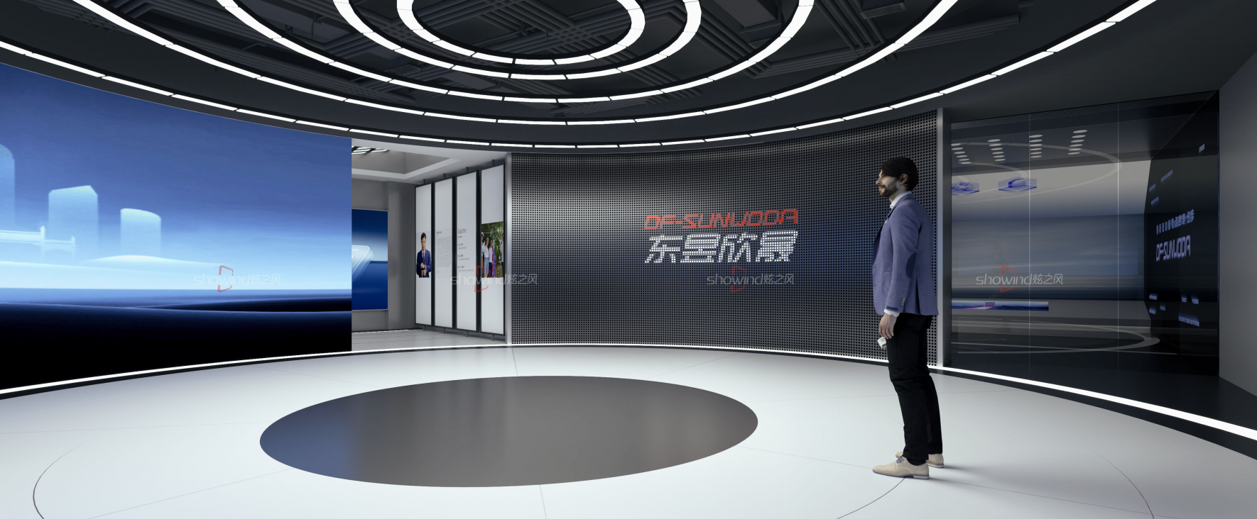 東風(fēng)集團(tuán)宜昌展廳