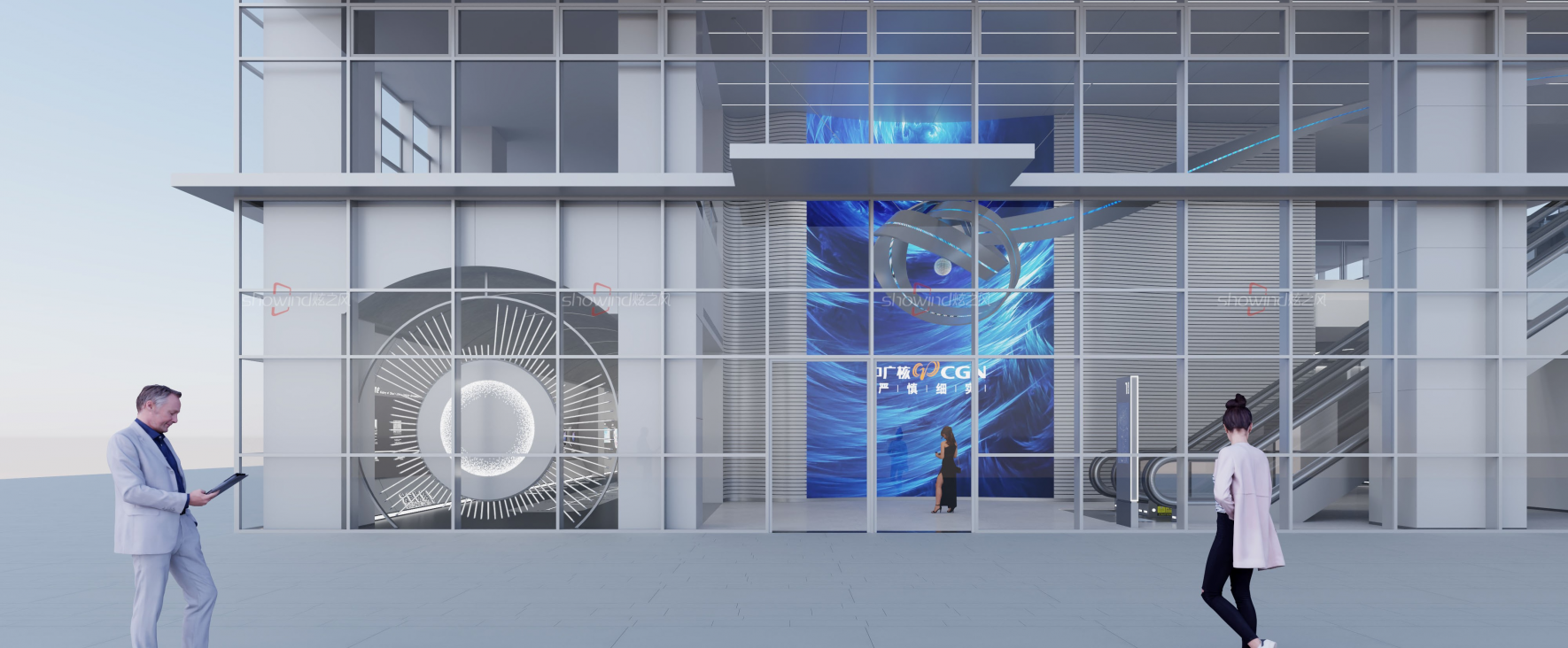 中廣核研究院展廳