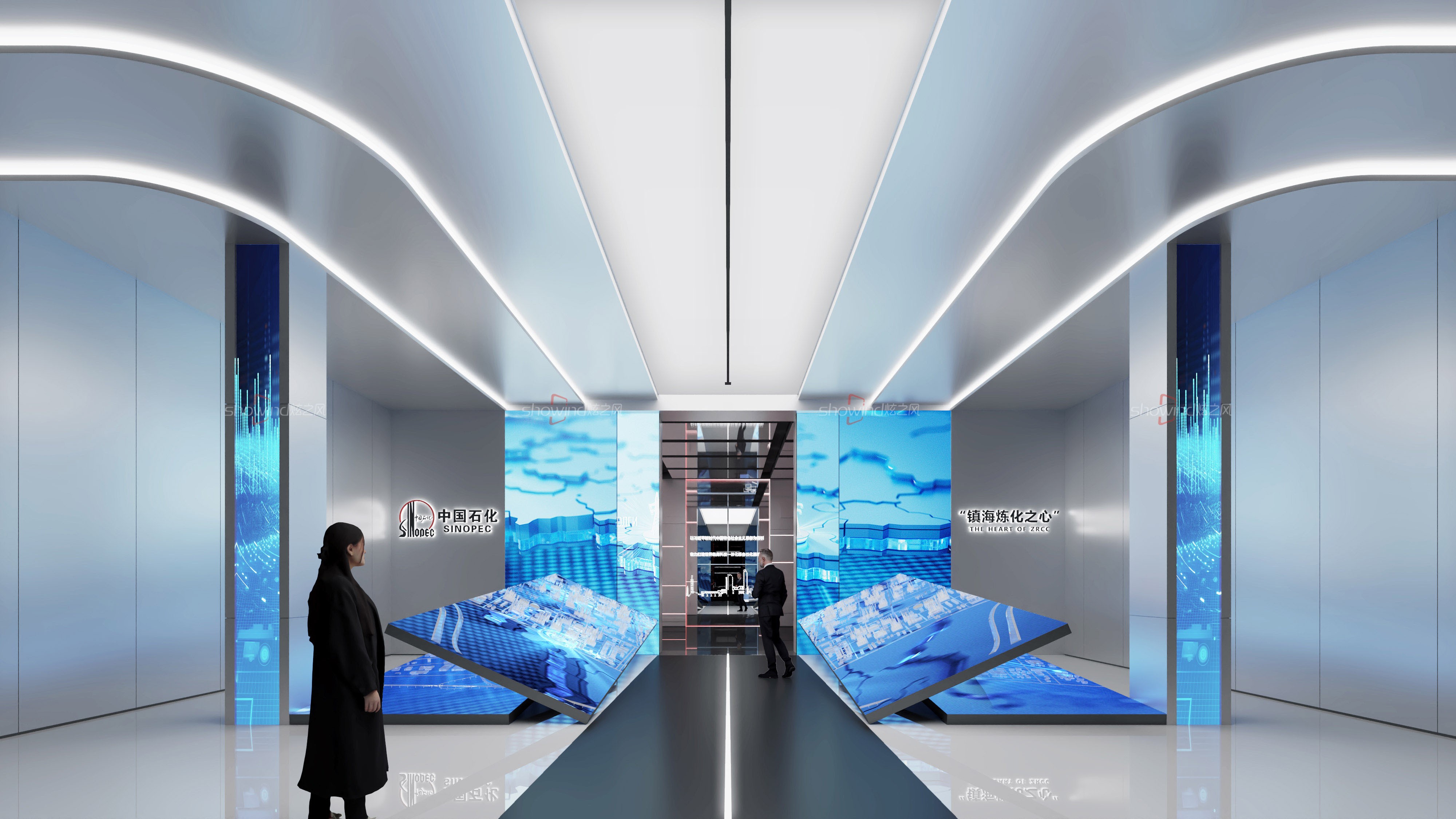 ?探索未來(lái)科技，沉浸式體驗(yàn)中石化鎮(zhèn)海煉化展廳